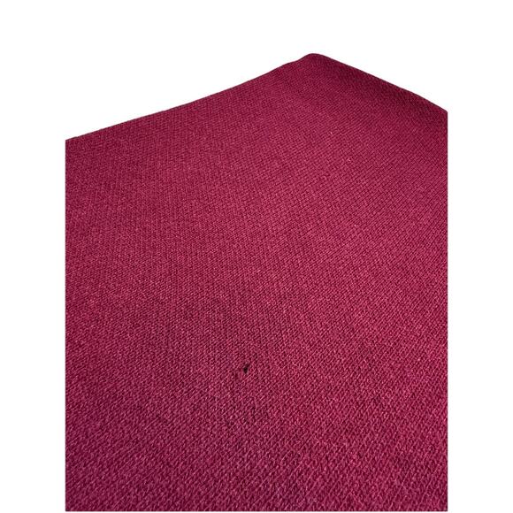 Pine Cone Hill Lambswool Throw Blanket Knit Bordered Quilt Purple Brown Luxury - Picture 5 of 14